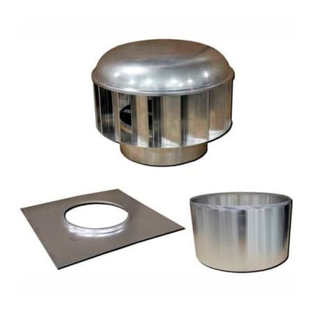 Envira-North Systems Ltd. Envira-North Hurricane Turbine Ventilator 12 Inch Straight Flue EN900X9305